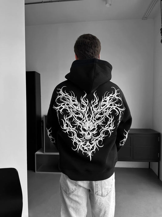 Tribal Skull Unisex Hoodie